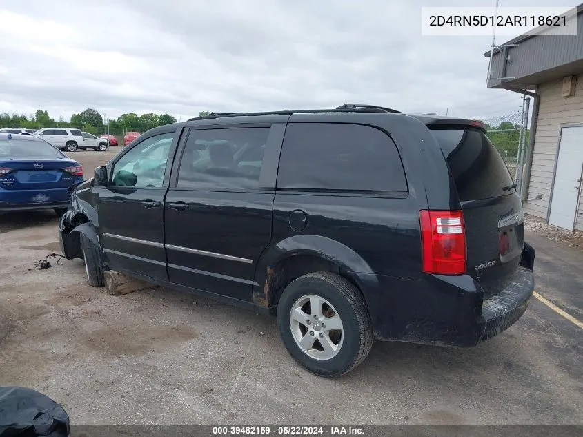 2010 Dodge Grand Caravan Sxt VIN: 2D4RN5D12AR118621 Lot: 39482159