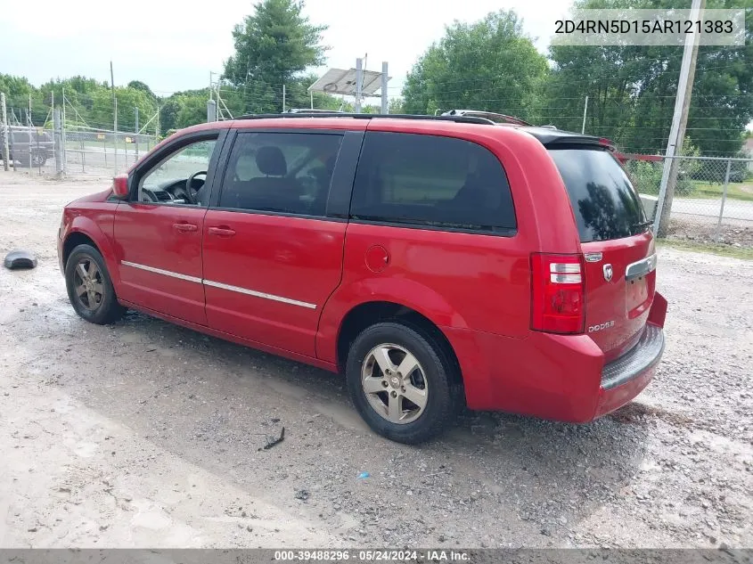 2010 Dodge Grand Caravan Sxt VIN: 2D4RN5D15AR121383 Lot: 39488296