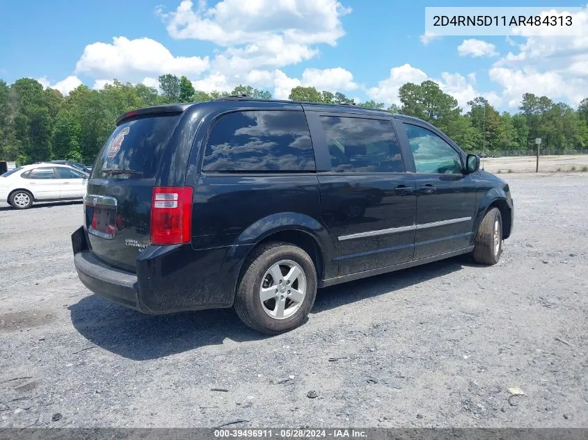 2010 Dodge Grand Caravan Sxt VIN: 2D4RN5D11AR484313 Lot: 39496911