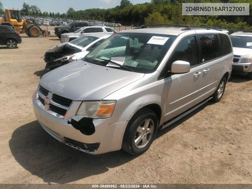 2D4RN5D16AR127001 2010 Dodge Grand Caravan Sxt