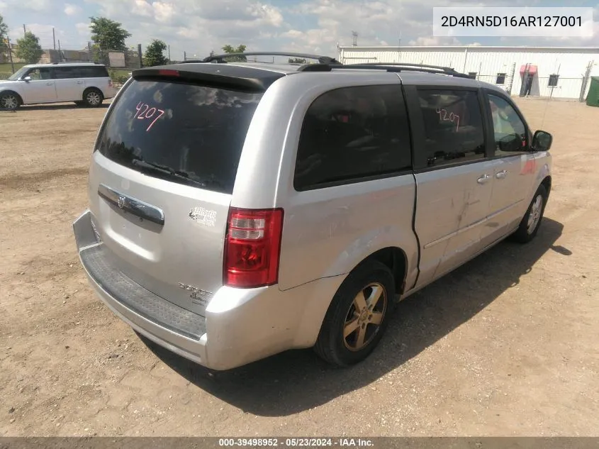 2D4RN5D16AR127001 2010 Dodge Grand Caravan Sxt