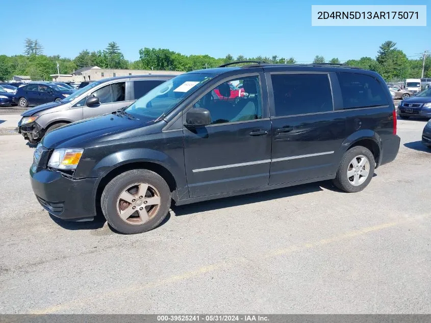 2010 Dodge Grand Caravan Sxt VIN: 2D4RN5D13AR175071 Lot: 39525241