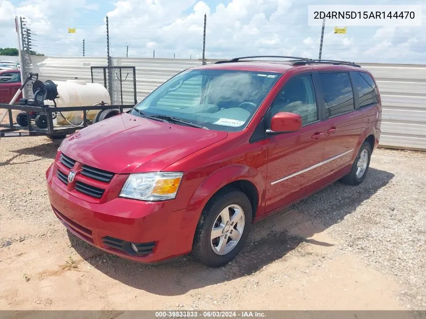 2010 Dodge Grand Caravan Sxt VIN: 2D4RN5D15AR144470 Lot: 39533833