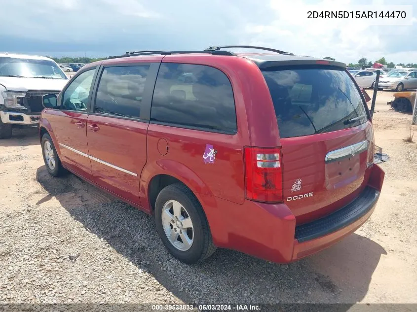 2D4RN5D15AR144470 2010 Dodge Grand Caravan Sxt