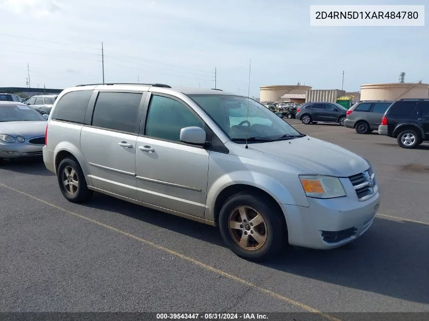 2D4RN5D1XAR484780 2010 Dodge Grand Caravan Sxt