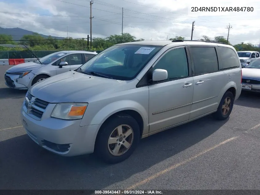 2010 Dodge Grand Caravan Sxt VIN: 2D4RN5D1XAR484780 Lot: 39543447