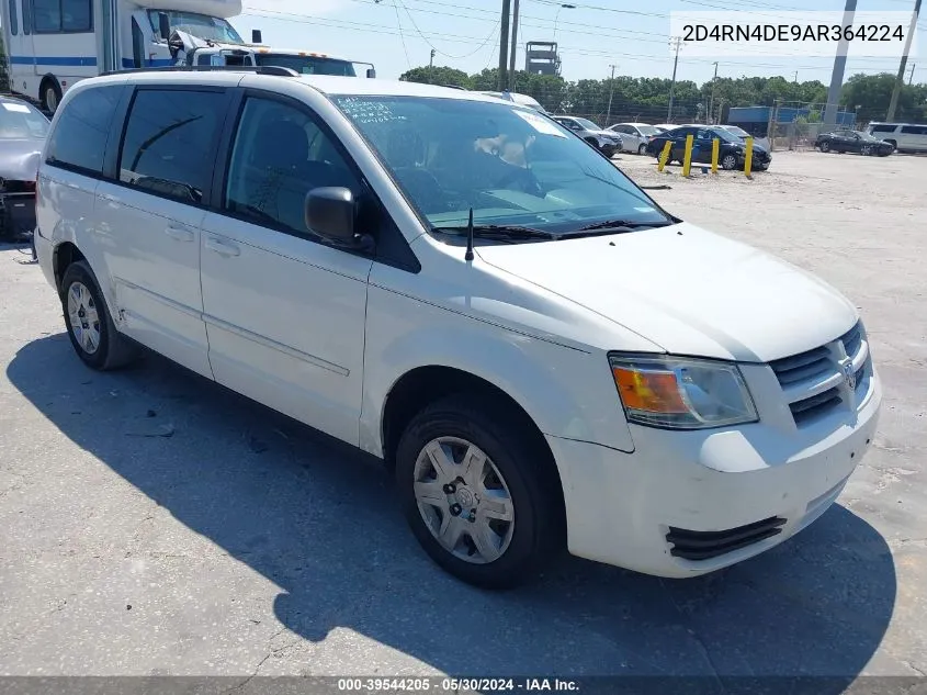 2010 Dodge Grand Caravan Se VIN: 2D4RN4DE9AR364224 Lot: 39544205