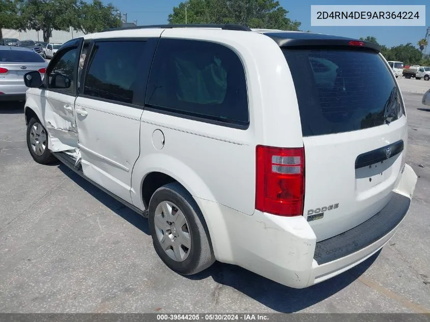 2010 Dodge Grand Caravan Se VIN: 2D4RN4DE9AR364224 Lot: 39544205