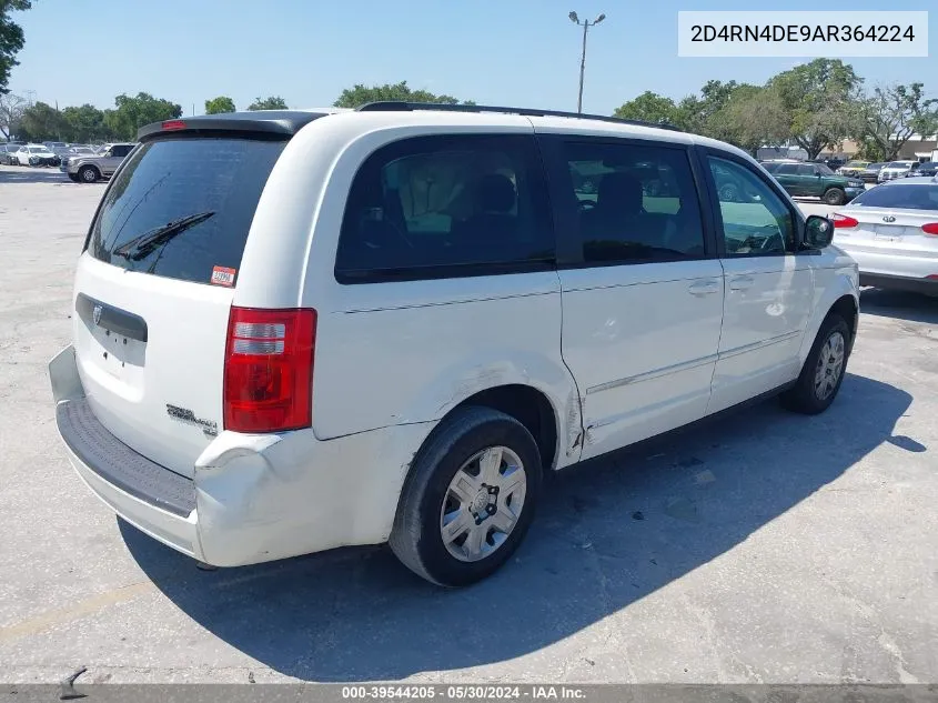 2010 Dodge Grand Caravan Se VIN: 2D4RN4DE9AR364224 Lot: 39544205