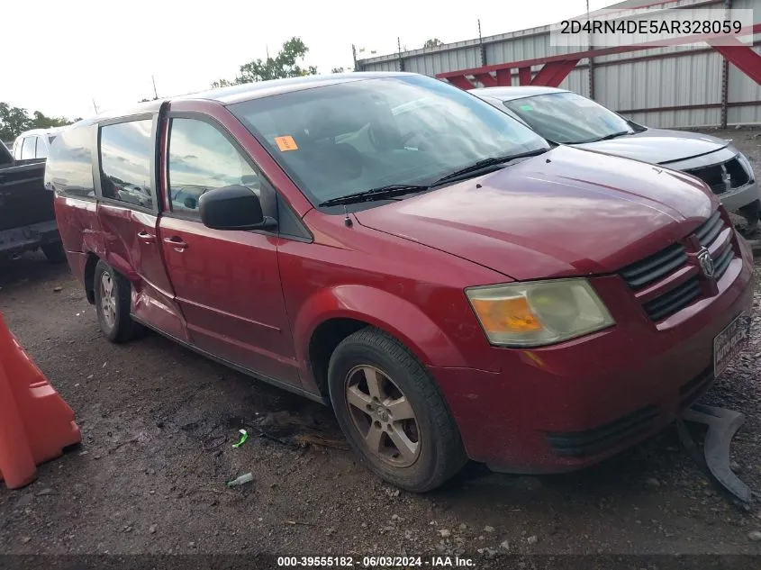 2010 Dodge Grand Caravan Se VIN: 2D4RN4DE5AR328059 Lot: 39555182