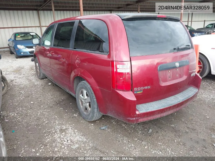 2010 Dodge Grand Caravan Se VIN: 2D4RN4DE5AR328059 Lot: 39555182