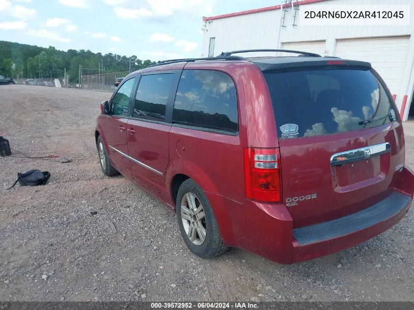 2D4RN6DX2AR412045 2010 Dodge Grand Caravan Crew