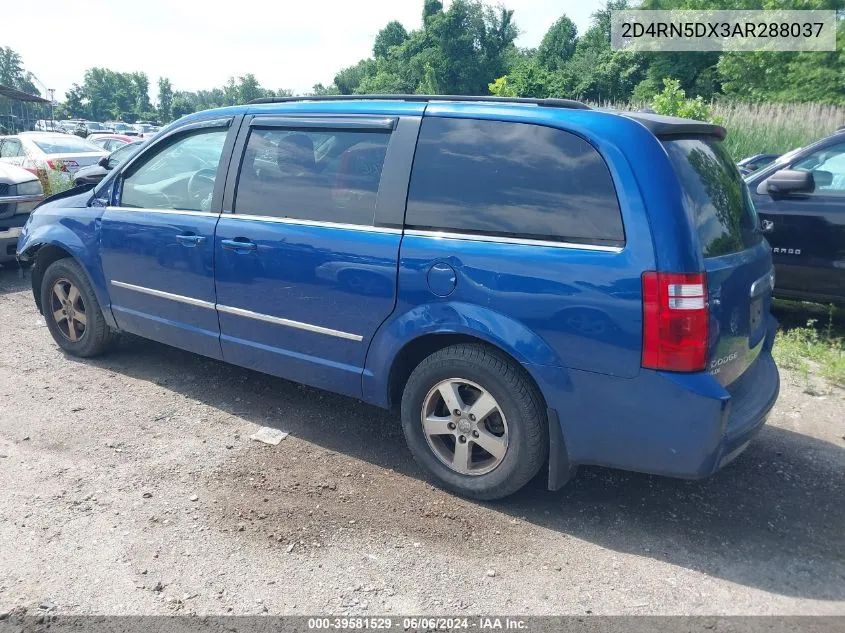 2010 Dodge Grand Caravan Sxt VIN: 2D4RN5DX3AR288037 Lot: 39581529