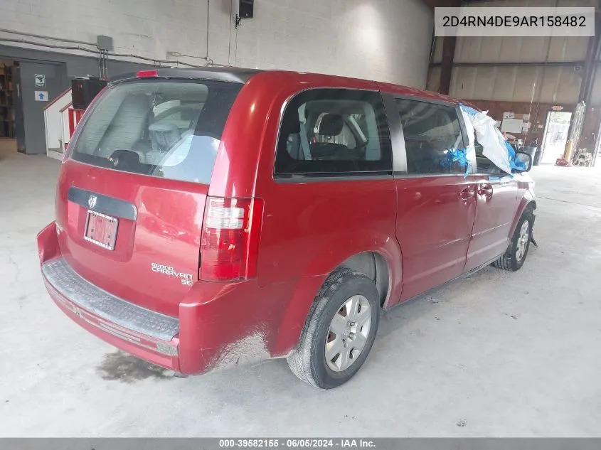 2D4RN4DE9AR158482 2010 Dodge Grand Caravan Se