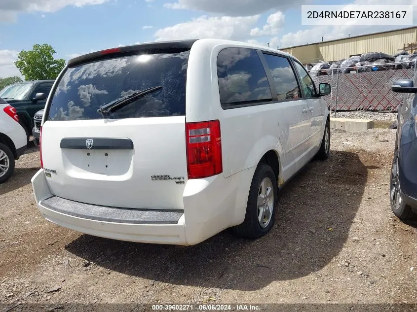 2D4RN4DE7AR238167 2010 Dodge Grand Caravan Se