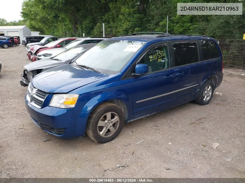 2010 Dodge Grand Caravan Sxt VIN: 2D4RN5D18AR210963 Lot: 39615463