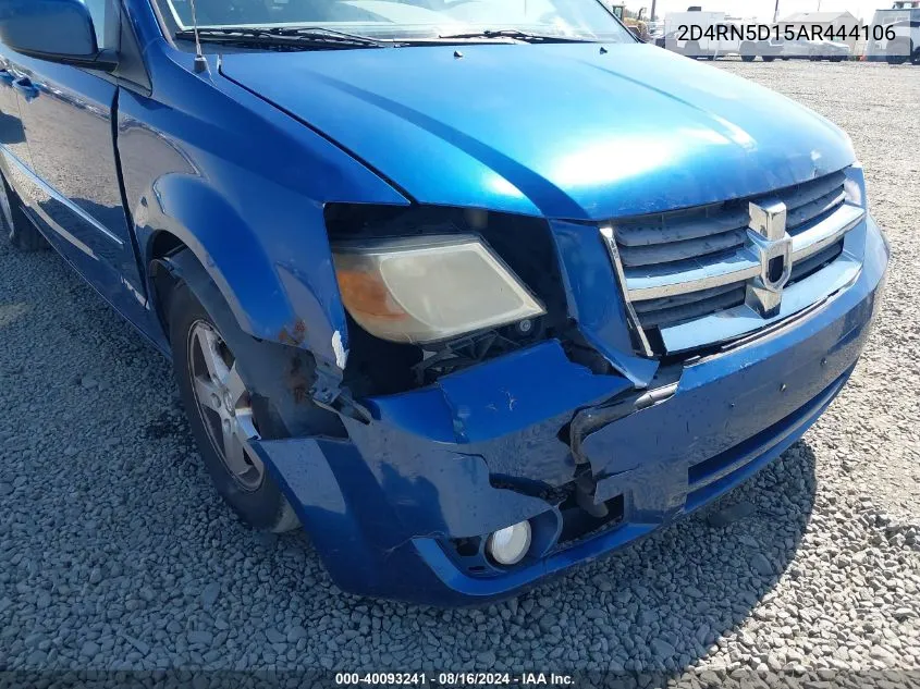 2D4RN5D15AR444106 2010 Dodge Grand Caravan Sxt