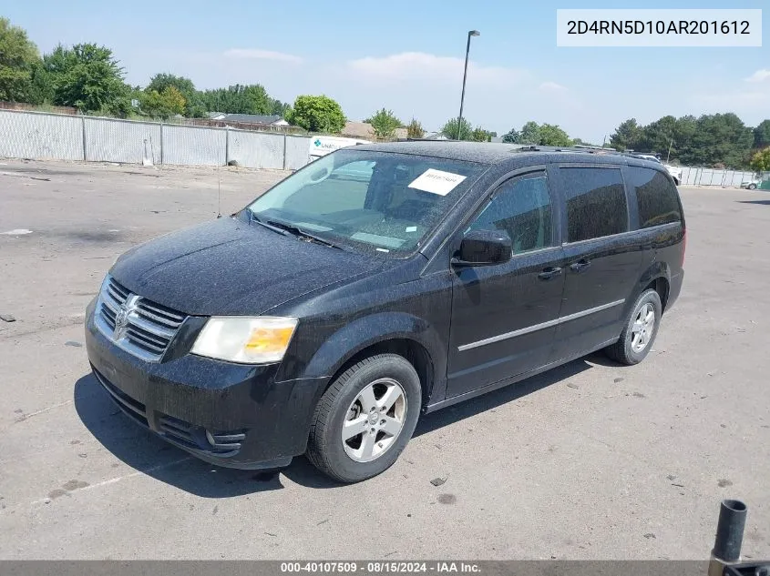 2D4RN5D10AR201612 2010 Dodge Grand Caravan Sxt