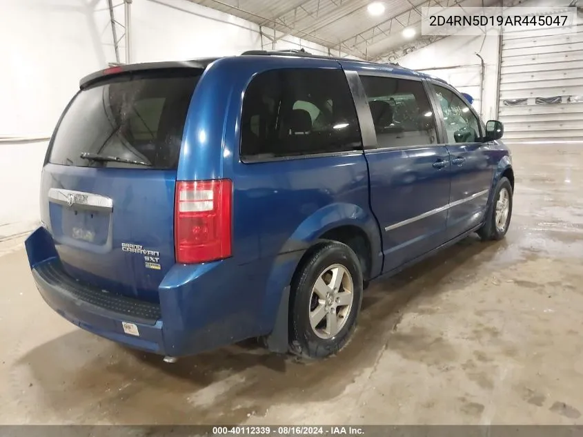 2D4RN5D19AR445047 2010 Dodge Grand Caravan Sxt