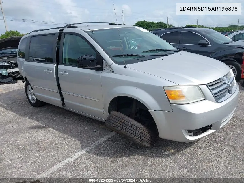 2D4RN5D16AR196898 2010 Dodge Grand Caravan Sxt