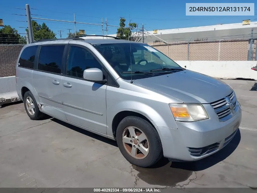 2010 Dodge Grand Caravan Sxt VIN: 2D4RN5D12AR131174 Lot: 40292334