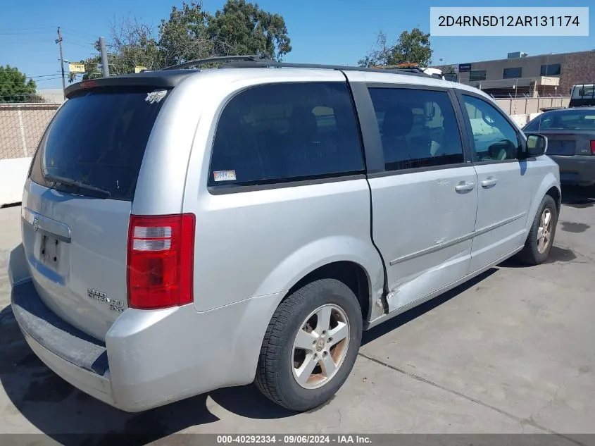 2010 Dodge Grand Caravan Sxt VIN: 2D4RN5D12AR131174 Lot: 40292334