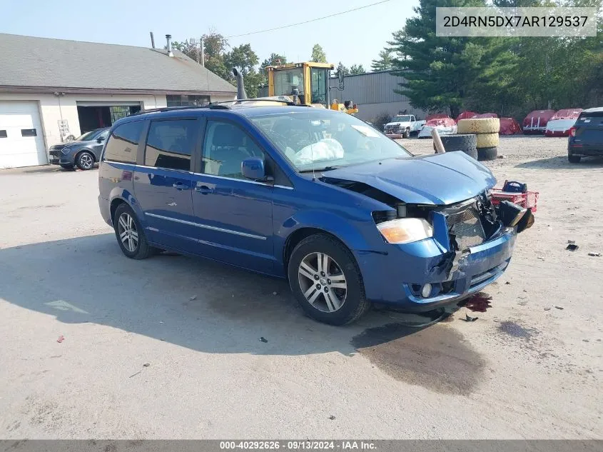 2D4RN5DX7AR129537 2010 Dodge Grand Caravan Sxt