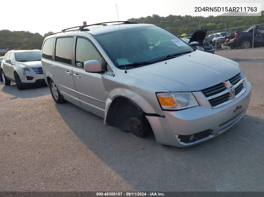 2010 Dodge Grand Caravan Sxt VIN: 2D4RN5D15AR211763 Lot: 40308157