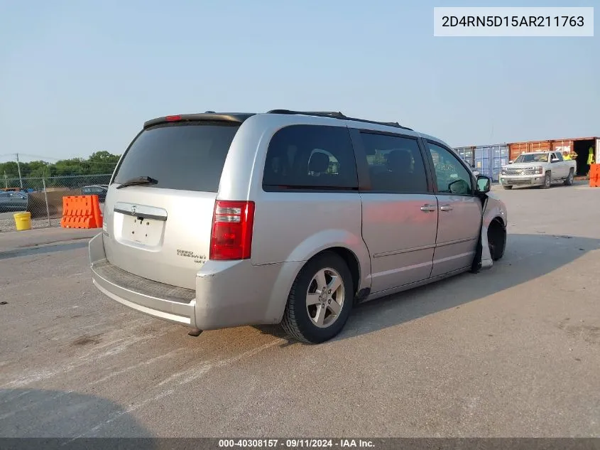 2D4RN5D15AR211763 2010 Dodge Grand Caravan Sxt