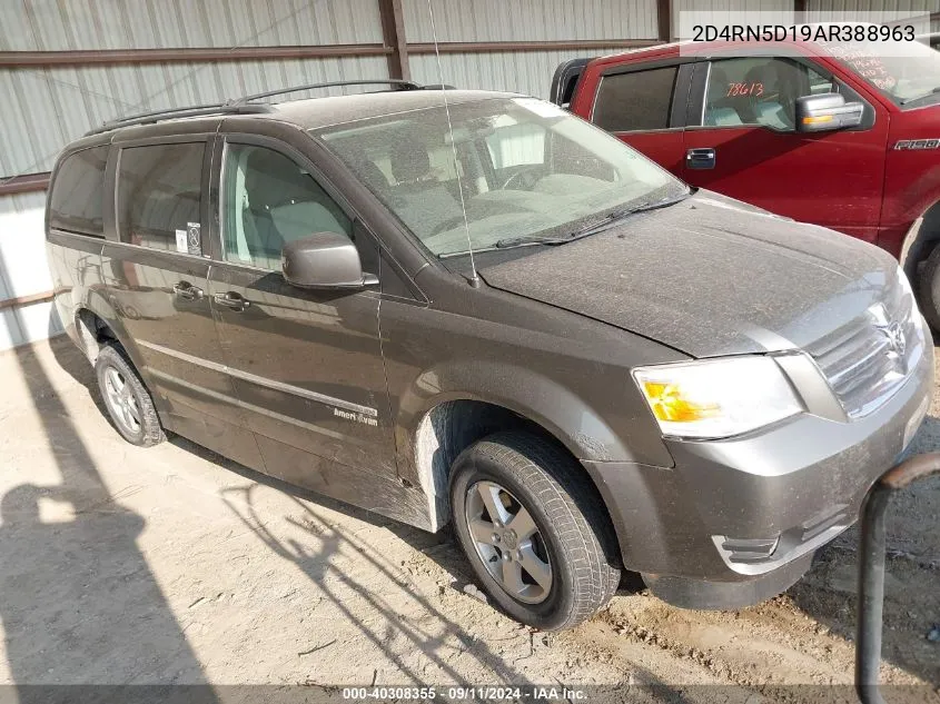 2010 Dodge Grand Caravan Sxt VIN: 2D4RN5D19AR388963 Lot: 40308355