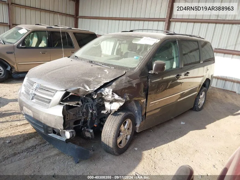 2D4RN5D19AR388963 2010 Dodge Grand Caravan Sxt