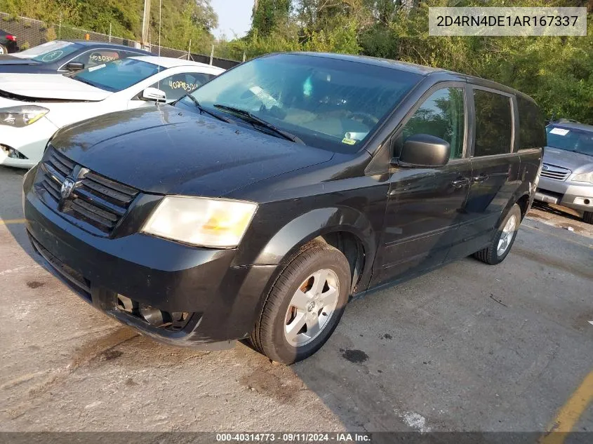 2010 Dodge Grand Caravan Se VIN: 2D4RN4DE1AR167337 Lot: 40314773