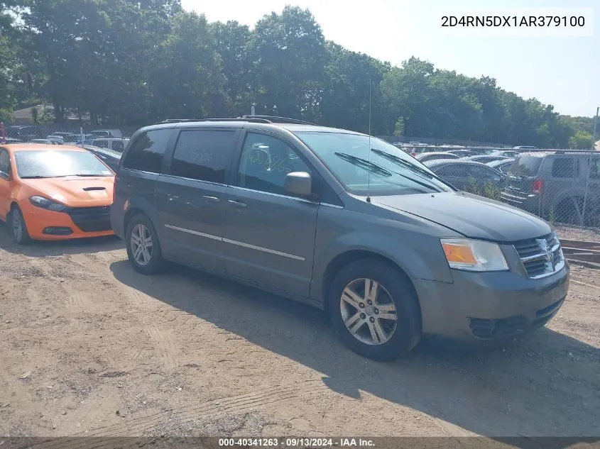 2D4RN5DX1AR379100 2010 Dodge Grand Caravan Sxt