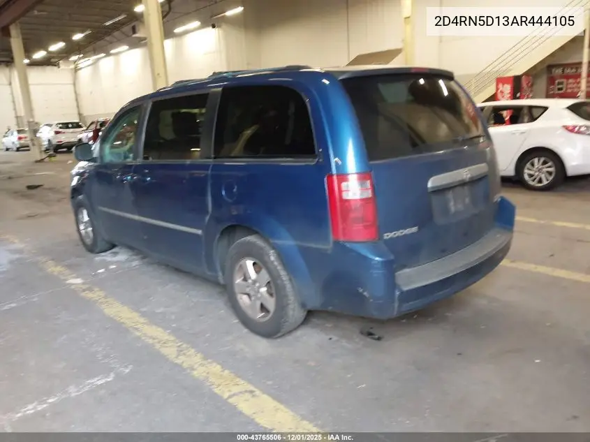 2D4RN5D13AR444105 2010 Dodge Grand Caravan Sxt