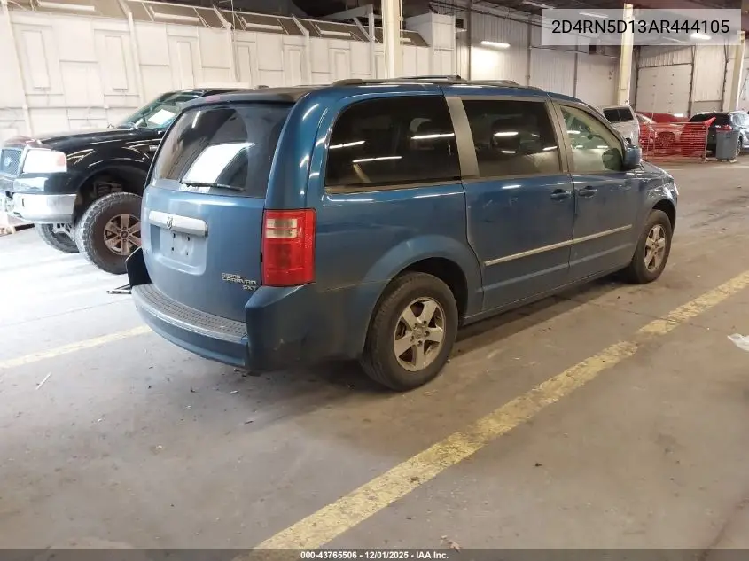 2D4RN5D13AR444105 2010 Dodge Grand Caravan Sxt