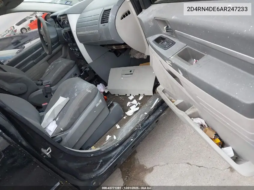 2D4RN4DE6AR247233 2010 Dodge Grand Caravan Se