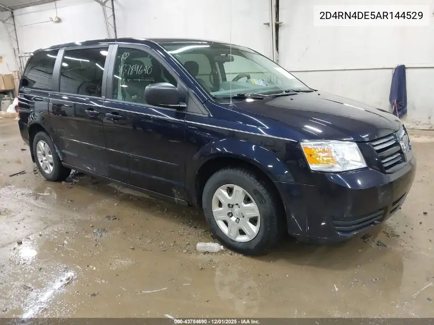 2D4RN4DE5AR144529 2010 Dodge Grand Caravan Se