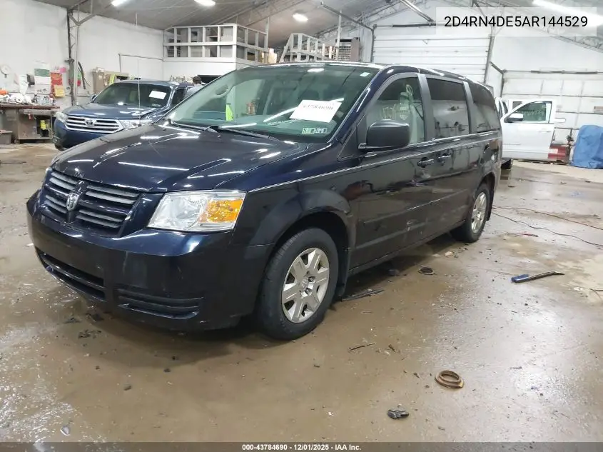 2D4RN4DE5AR144529 2010 Dodge Grand Caravan Se