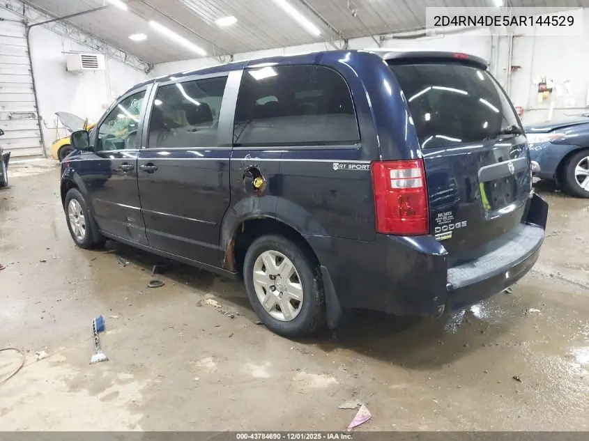 2D4RN4DE5AR144529 2010 Dodge Grand Caravan Se