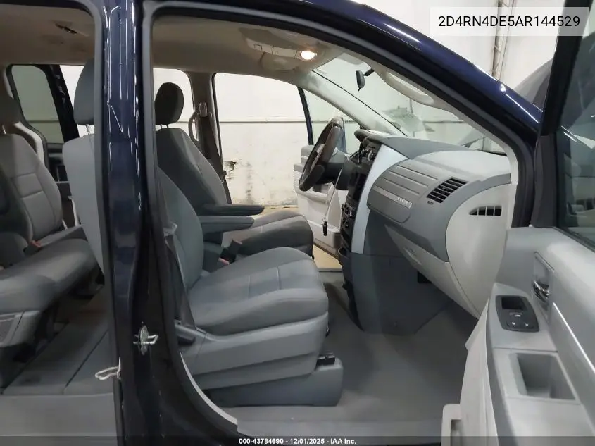 2D4RN4DE5AR144529 2010 Dodge Grand Caravan Se