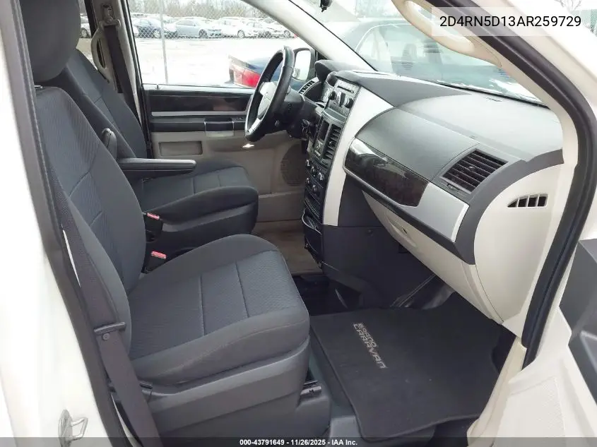 2D4RN5D13AR259729 2010 Dodge Grand Caravan Sxt