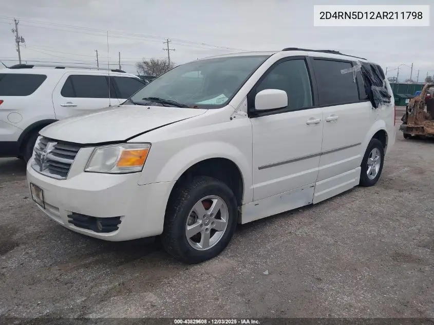2D4RN5D12AR211798 2010 Dodge Grand Caravan Sxt