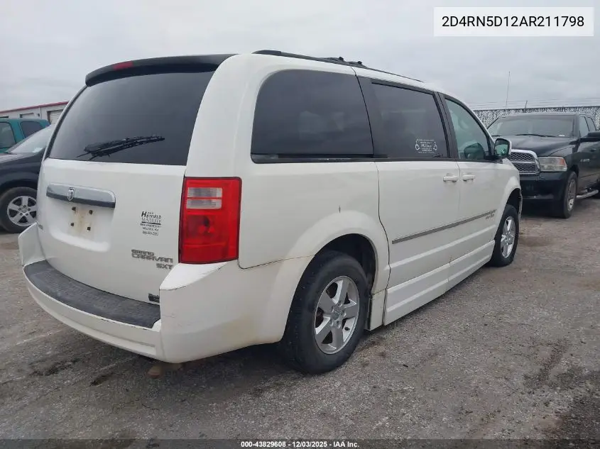 2D4RN5D12AR211798 2010 Dodge Grand Caravan Sxt