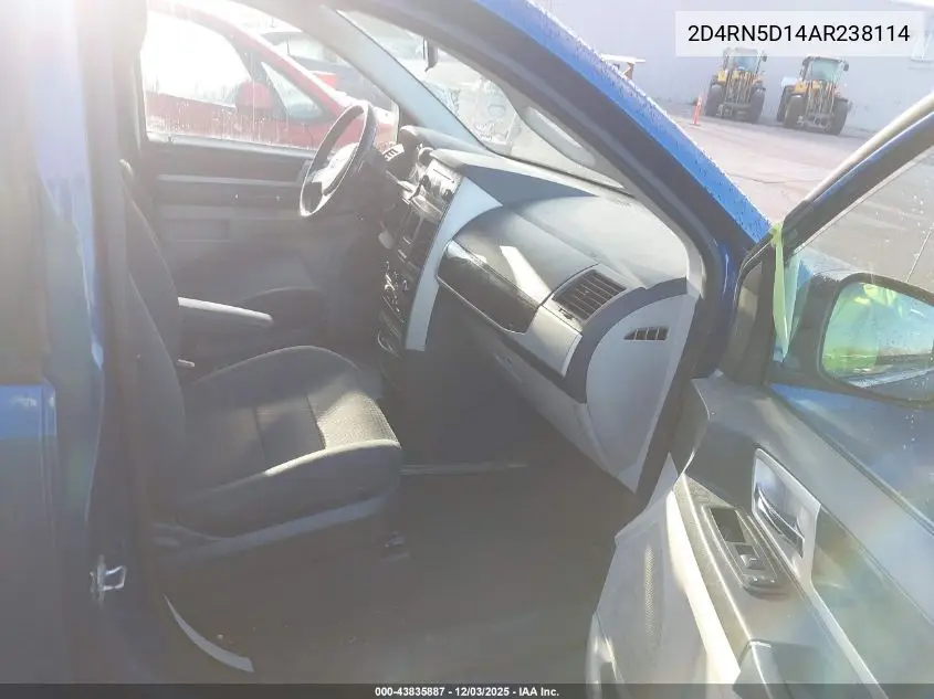 2D4RN5D14AR238114 2010 Dodge Grand Caravan Sxt