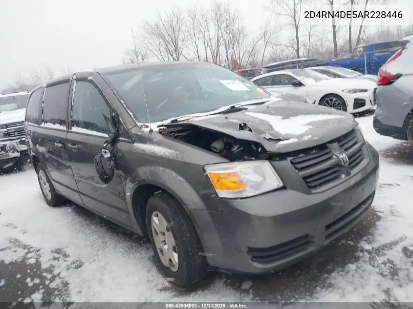 2D4RN4DE5AR228446 2010 Dodge Grand Caravan Se