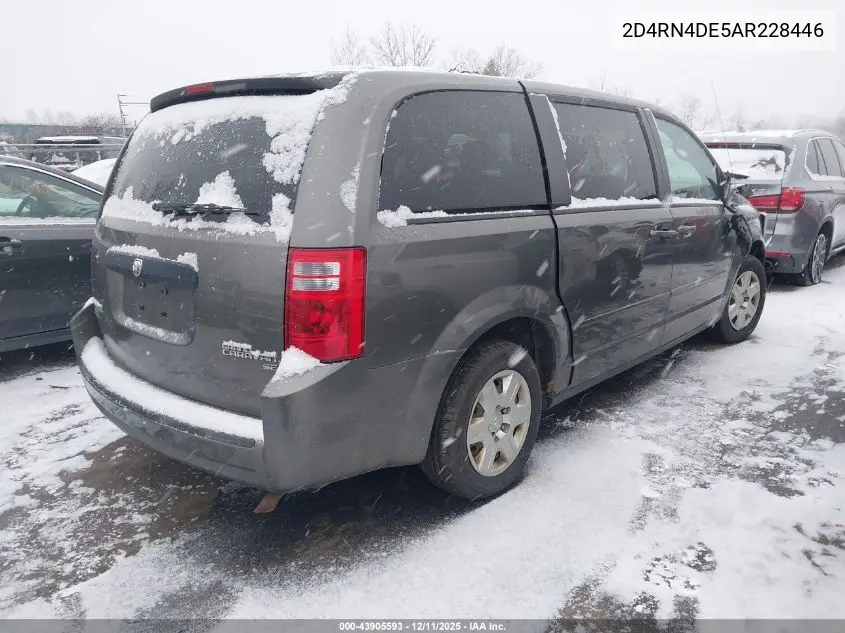 2D4RN4DE5AR228446 2010 Dodge Grand Caravan Se