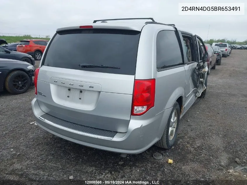 2D4RN4DG5BR653491 2011 Dodge Grand Caravan Express