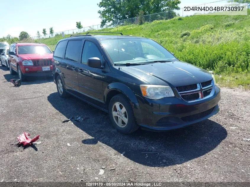 2011 Dodge Grand Caravan Express VIN: 2D4RN4DG4BR730397 Lot: 12019170