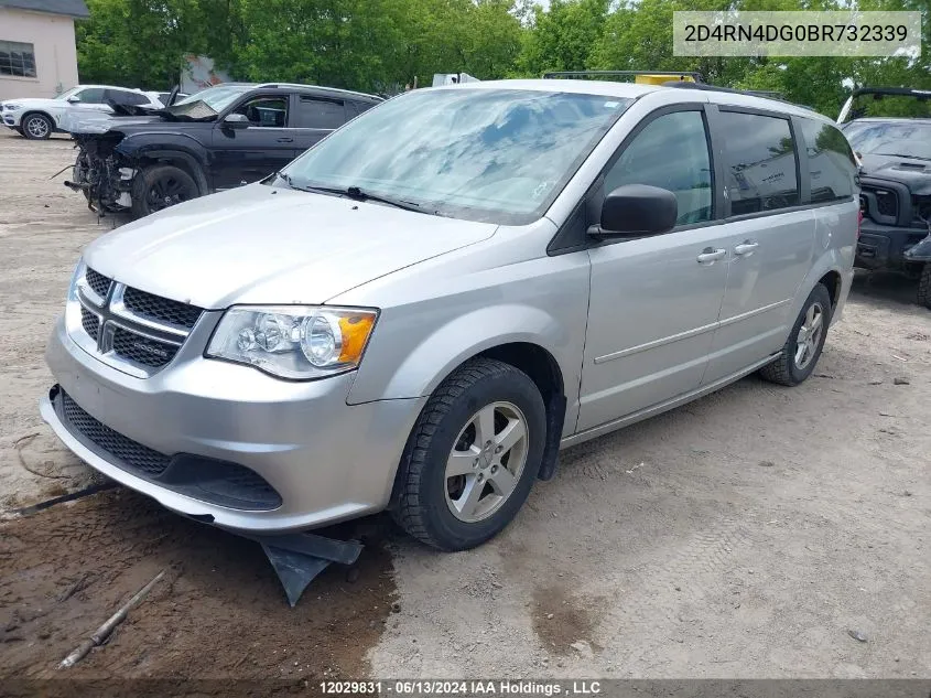 2011 Dodge Grand Caravan Express VIN: 2D4RN4DG0BR732339 Lot: 12029831