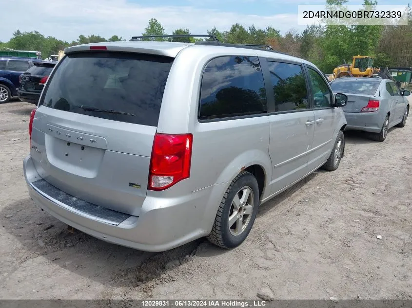 2011 Dodge Grand Caravan Express VIN: 2D4RN4DG0BR732339 Lot: 12029831